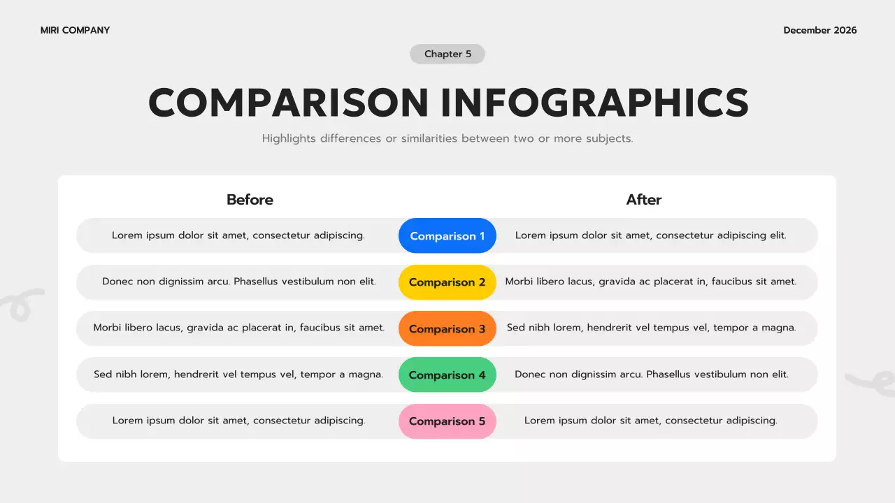 Pink Modern Infographics Guide Presentation