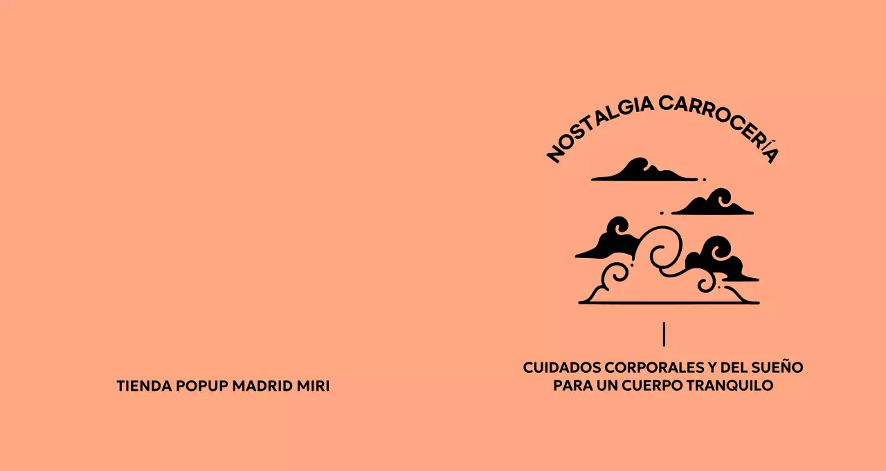 Promoción del evento Orange Minimal Pop-Up Store