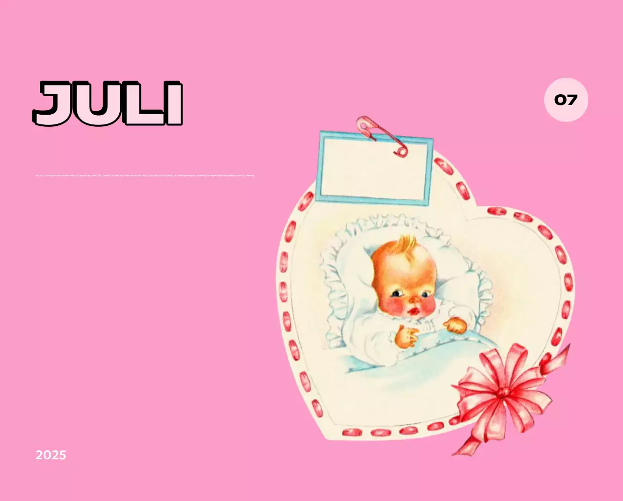 Kleurrijke kalenders met verschillende retro-illustraties