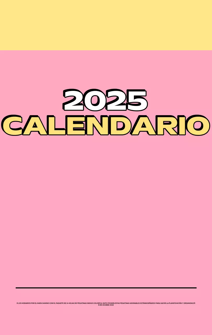 Coloridos calendarios con diversas ilustraciones retro