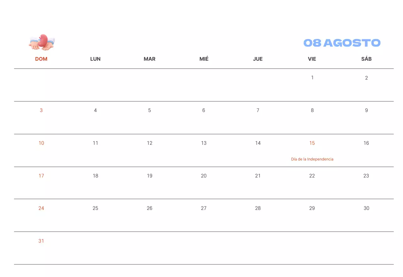 Un hospital festivo con ilustraciones de temática sanitaria y familiar y acentos de color