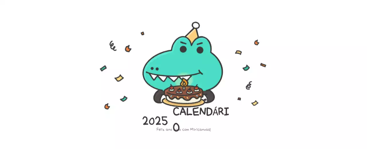 Um calendário com um conceito de ilustração de Ago muito giro