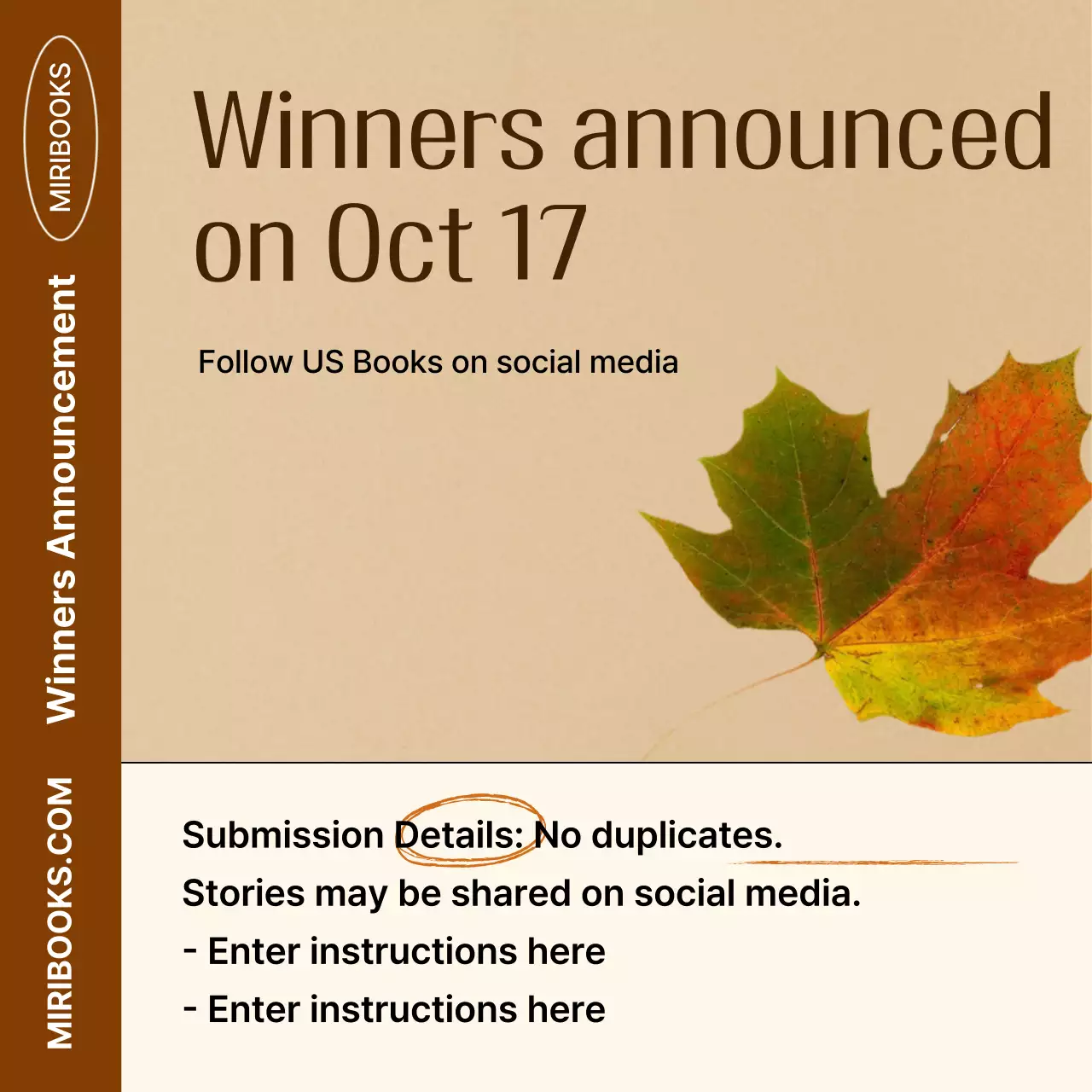 Brown Vintage Radio Event Instagram Carousel