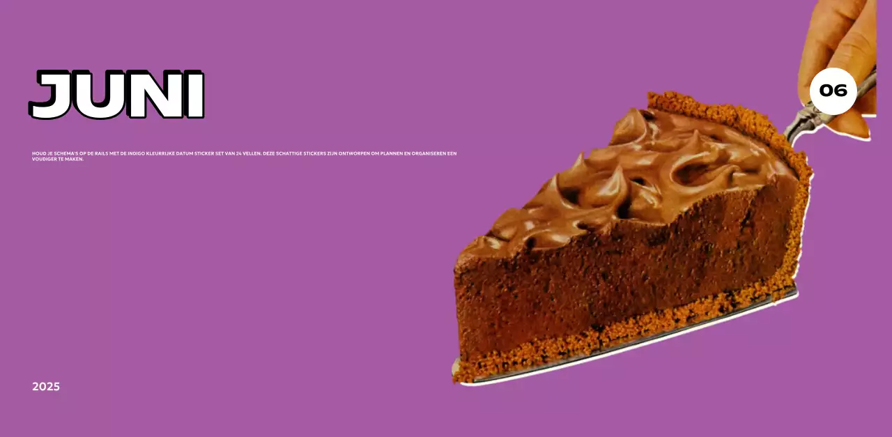 Kleurrijke kalenders met verschillende retro-illustraties