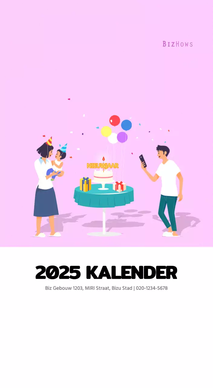 Veelkleurig familie-illustratieconcept