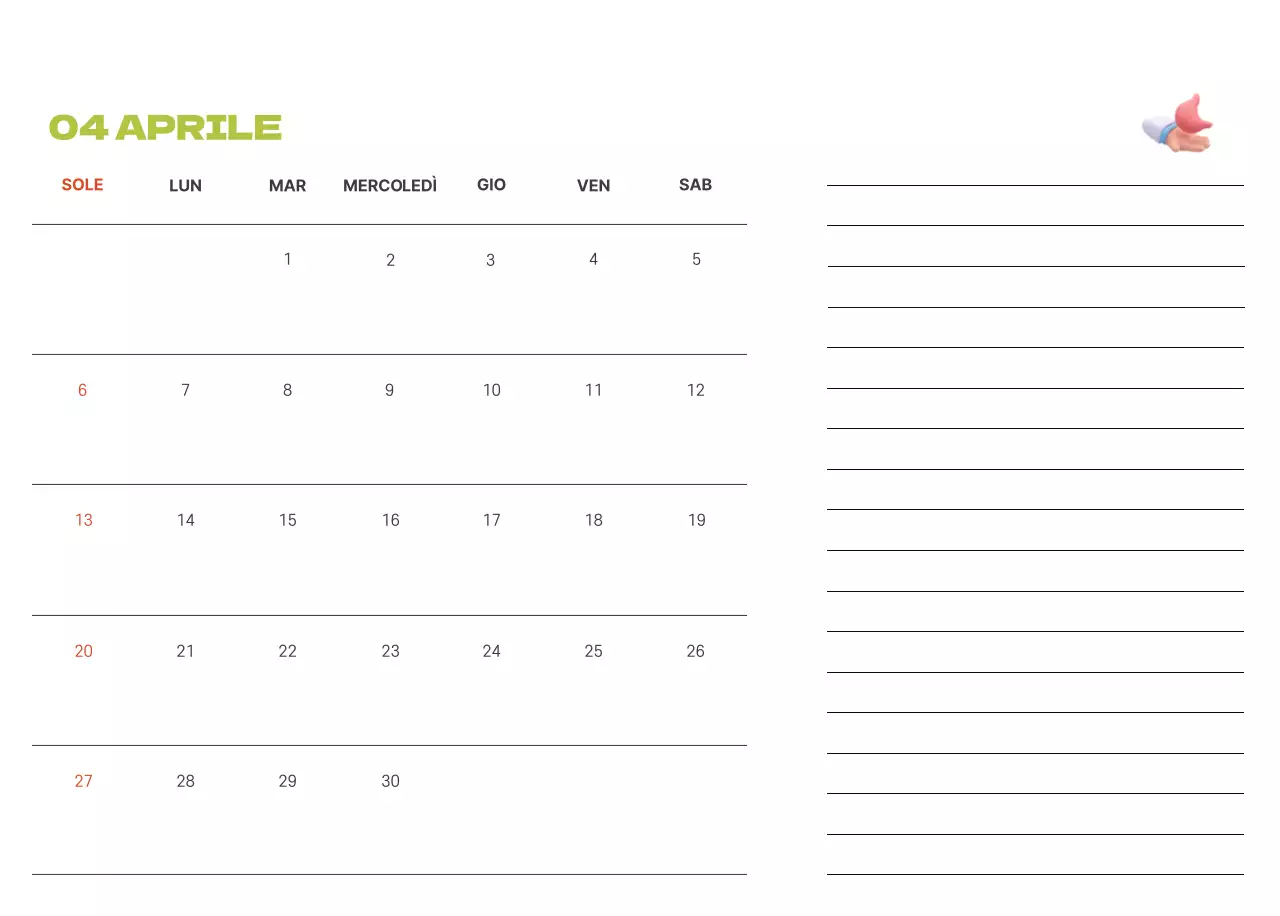 Un ospedale festivo con illustrazioni a tema salute e famiglia e accenti colorati