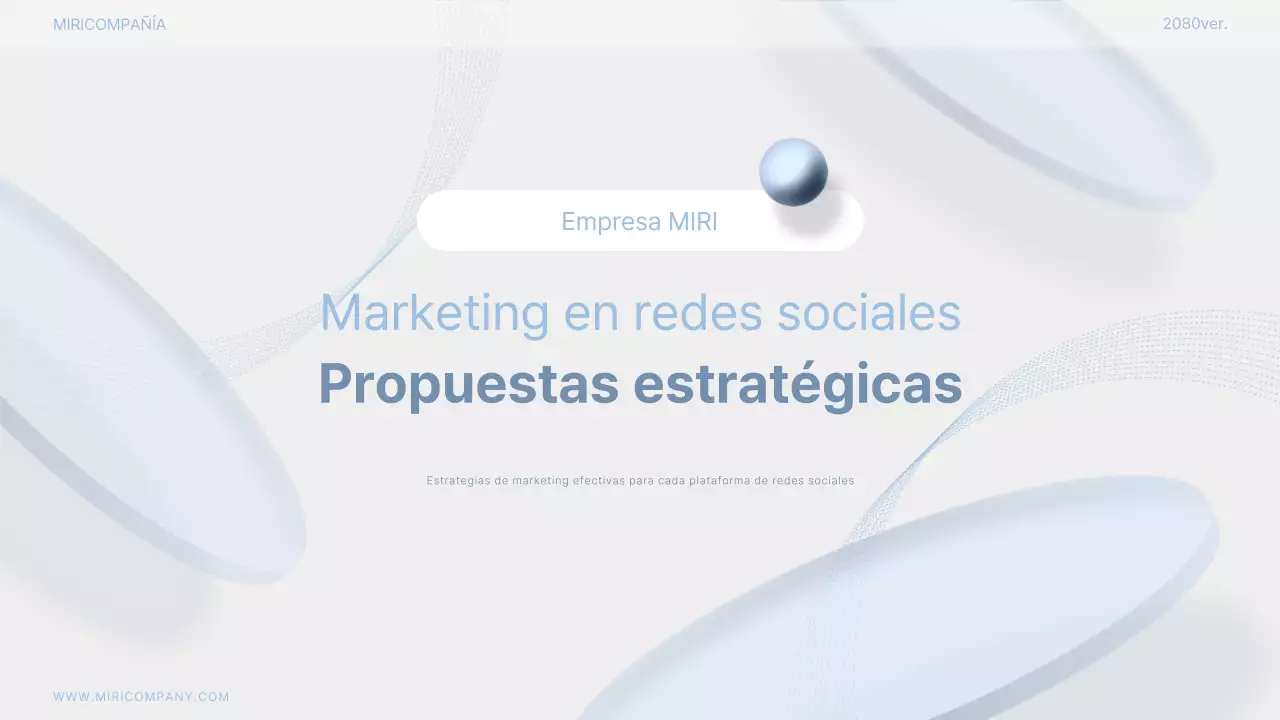 Gris Propuesta de Marketing Moderno