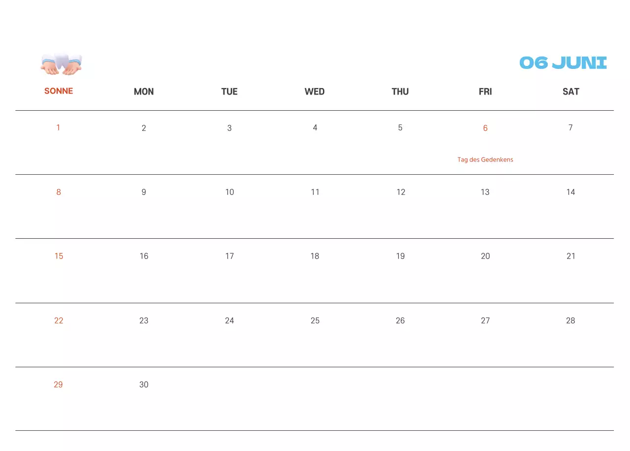 Ein festliches Krankenhaus mit Illustrationen zum Thema Gesundheit und Familie und farbenfrohen Akzenten