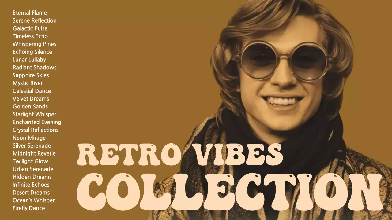 Brown Retro Music Promotion YouTube Thumbnail