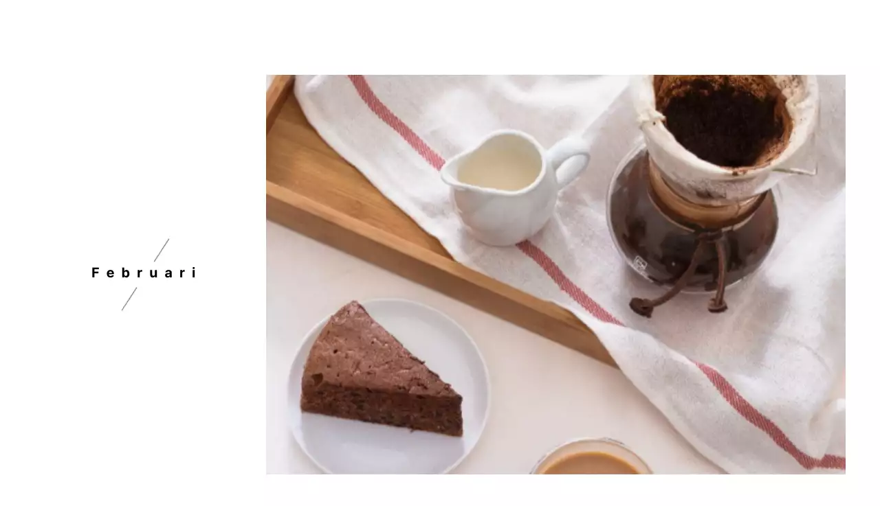 Een wit en bruin sentimenteel café