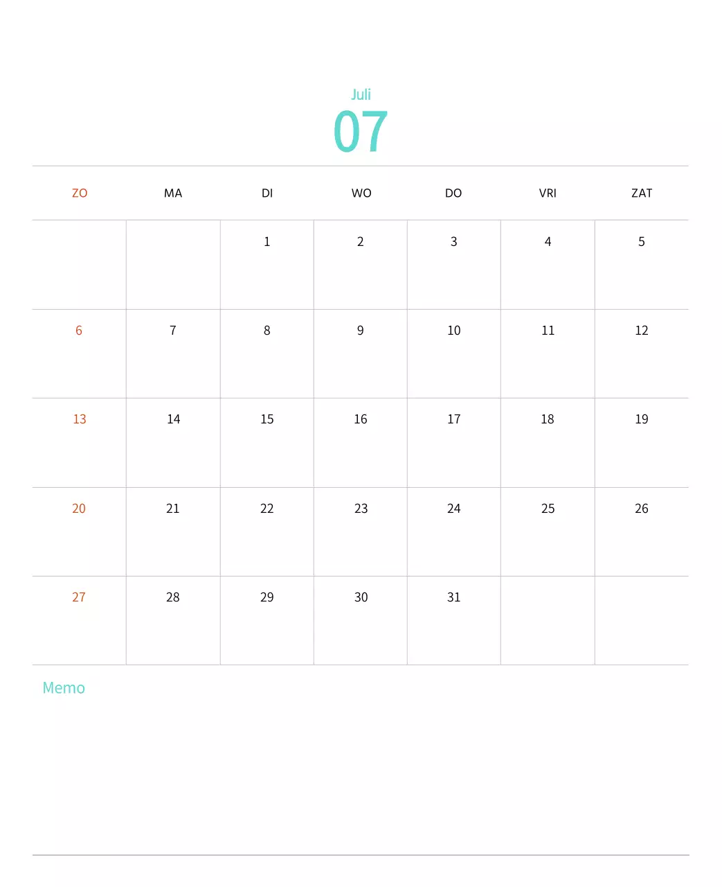 Stempelillustraties met een warm concept