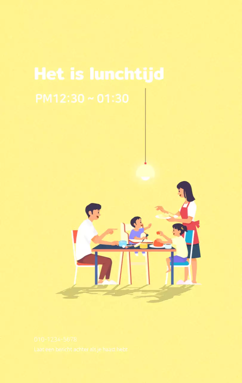 Veelkleurig familie-illustratieconcept