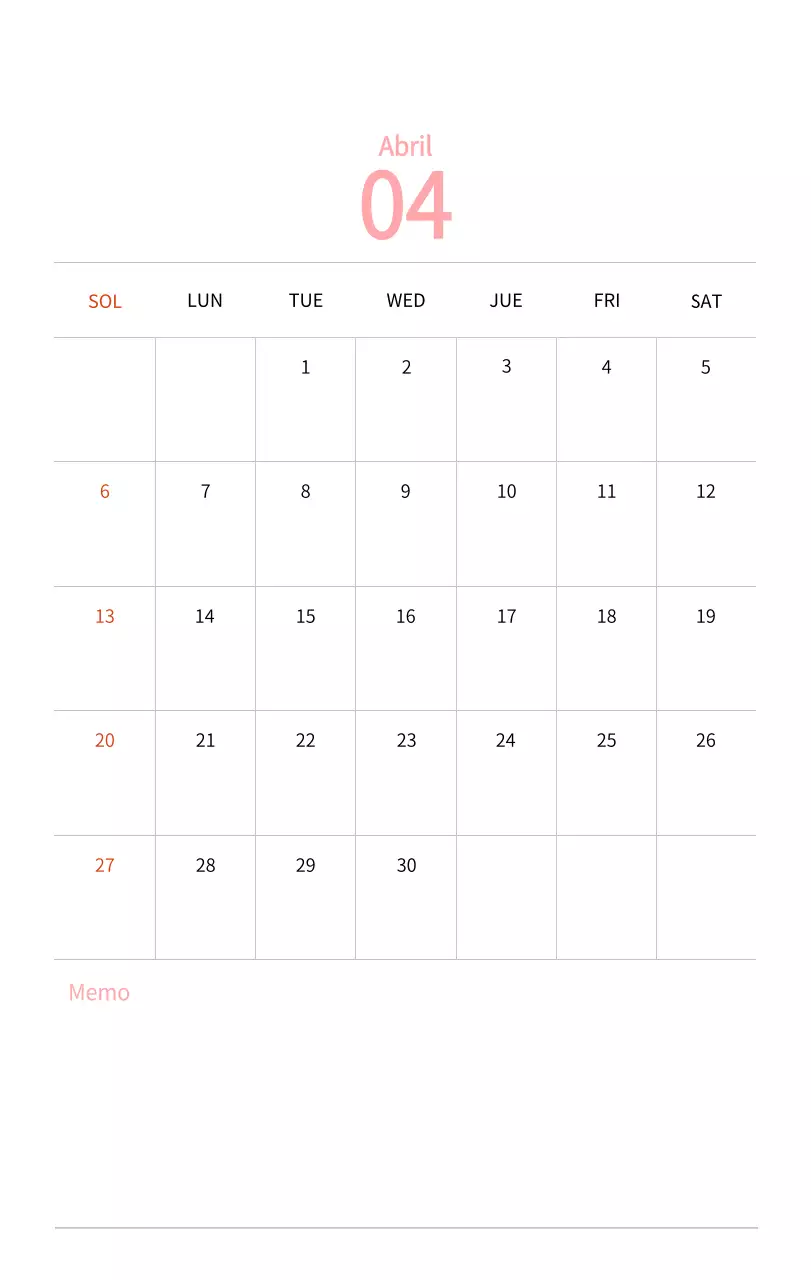 Calendario de Año Nuevo con cálidas ilustraciones