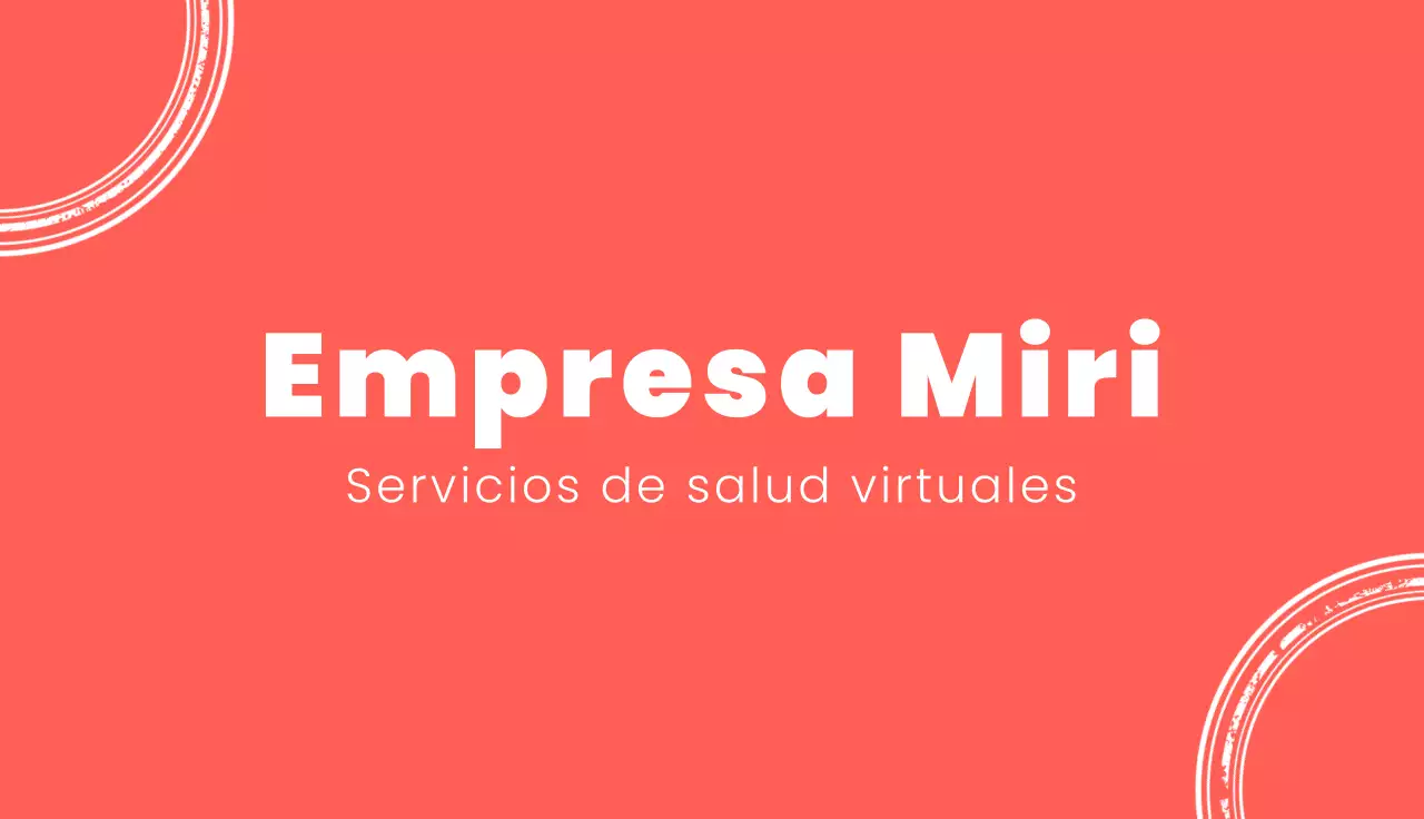 tarjeta de visita abstracta roja