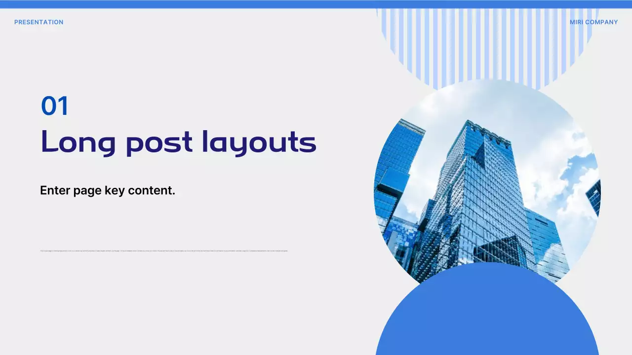 Blue Modern Business Presentation