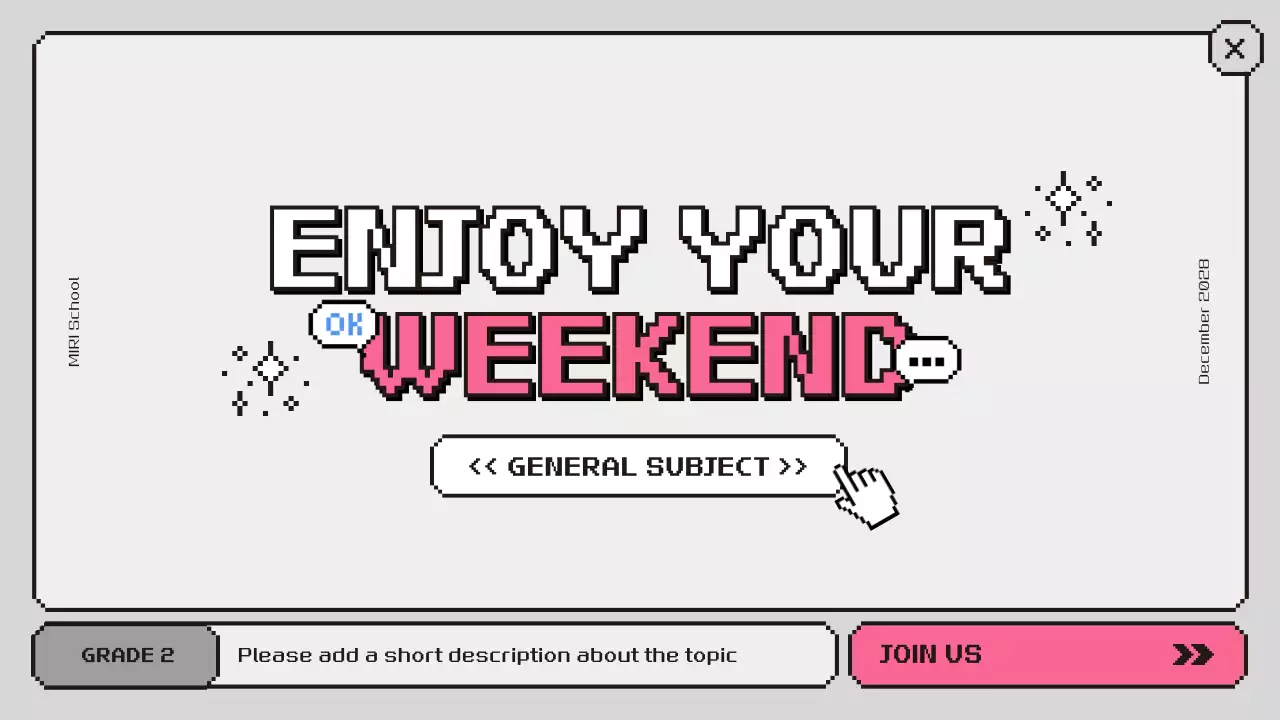 Apresentação do Planejador de Aulas Retro Rosa