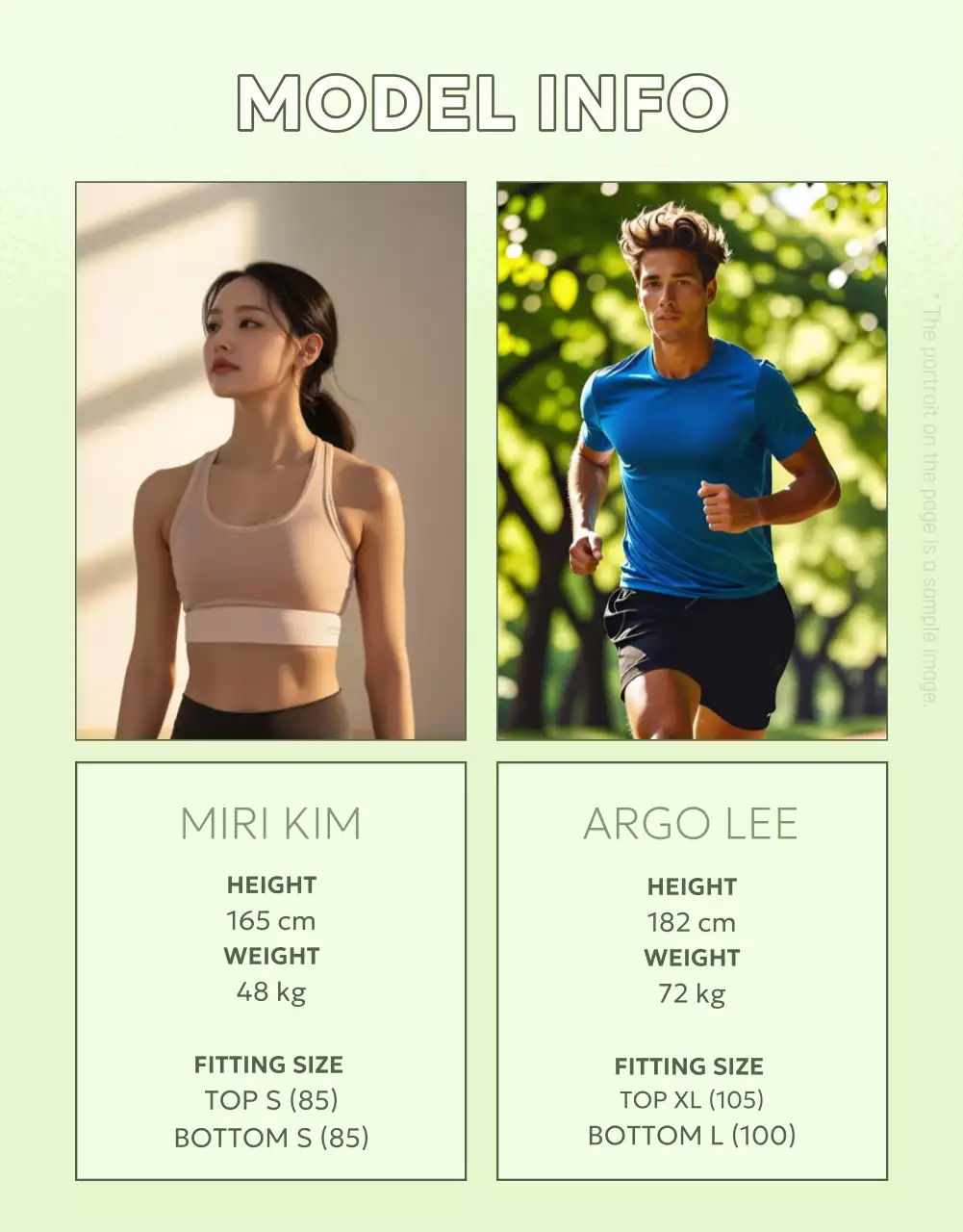 Cartaz de promoção esportiva moderna verde