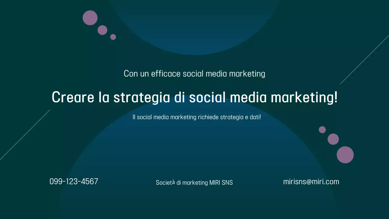 Promuovere la moderna guida al marketing del blu navy e dell'arcobaleno