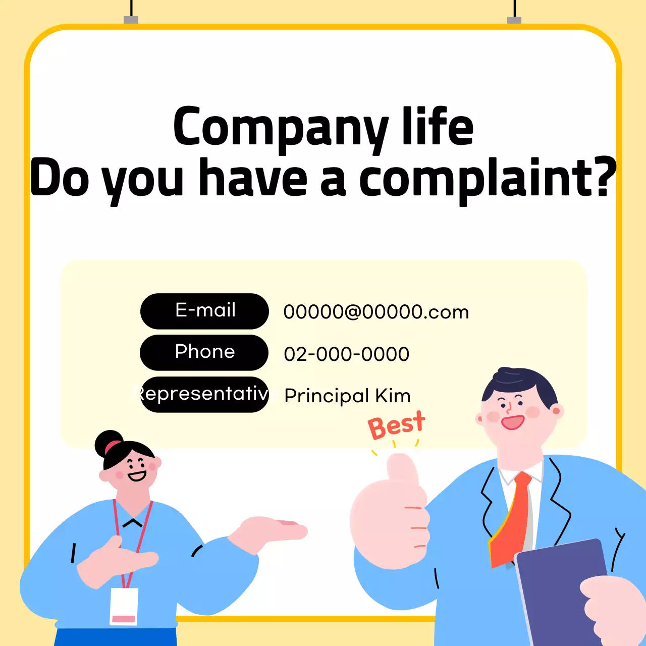 Blue Modern Workplace Guide Instagram Carousel