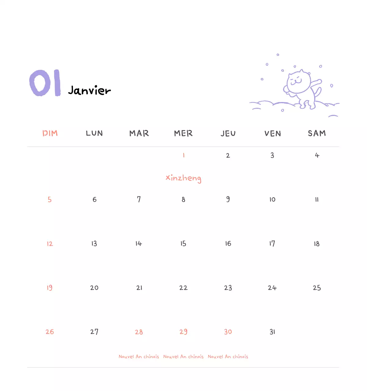 Calendrier journalier en ivoire