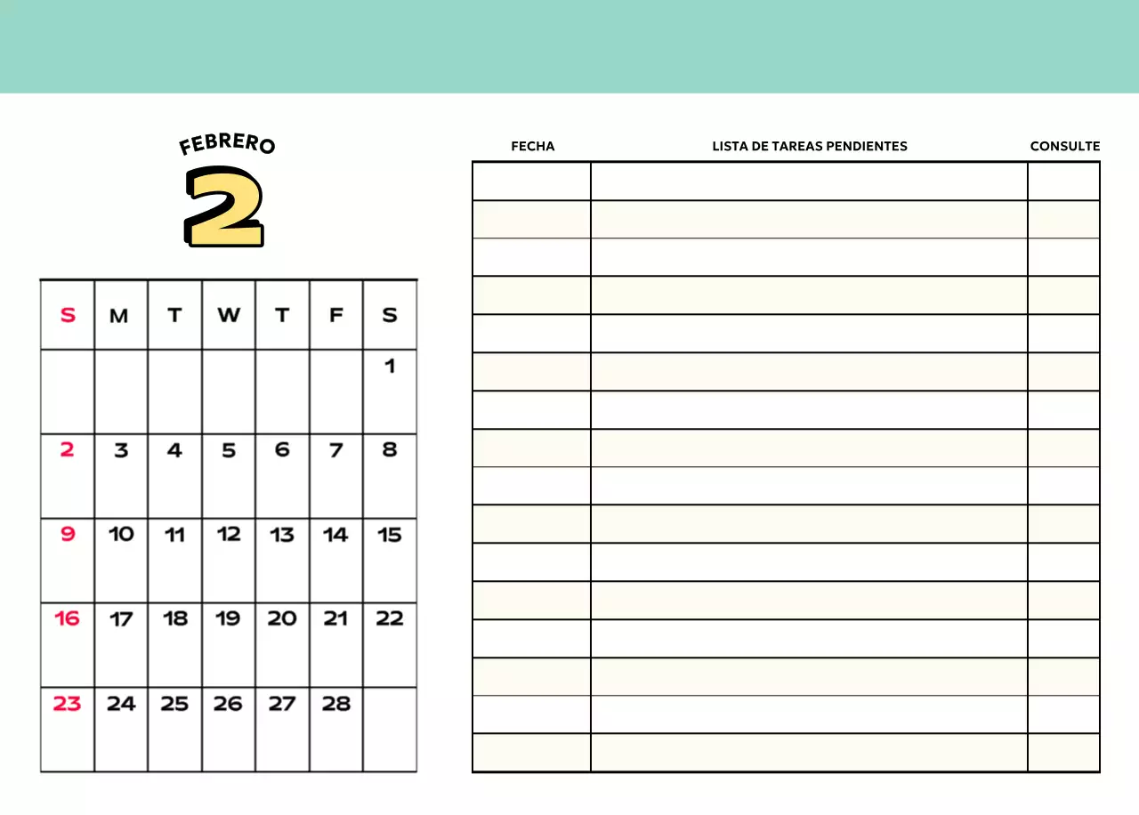 Coloridos calendarios con diversas ilustraciones retro