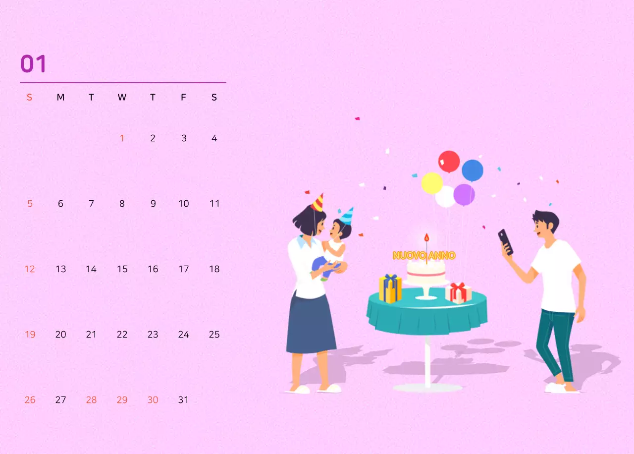 Concetto di illustrazione di famiglia multicolore