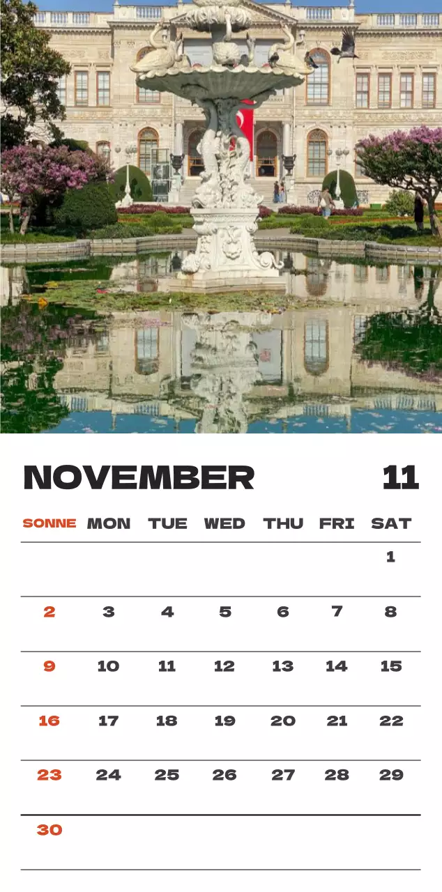 Himmel Foto sauber Kalender