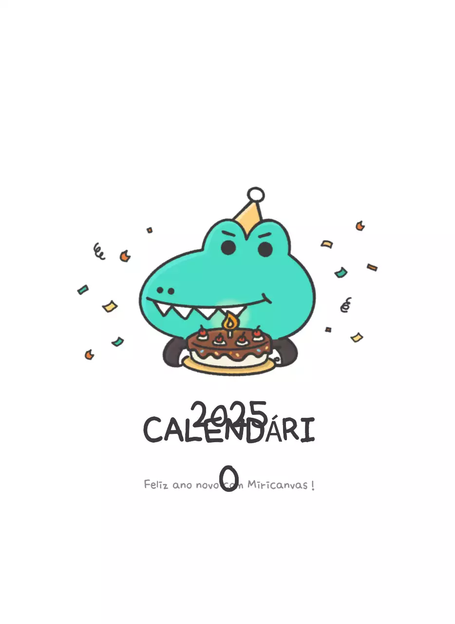 Um calendário com um conceito de ilustração de Ago muito giro