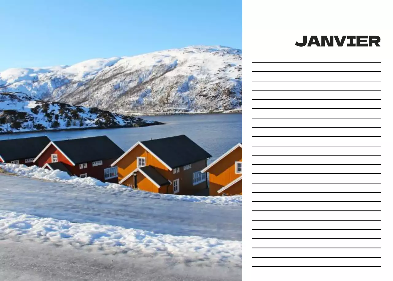 Calendrier de nettoyage des photos du ciel