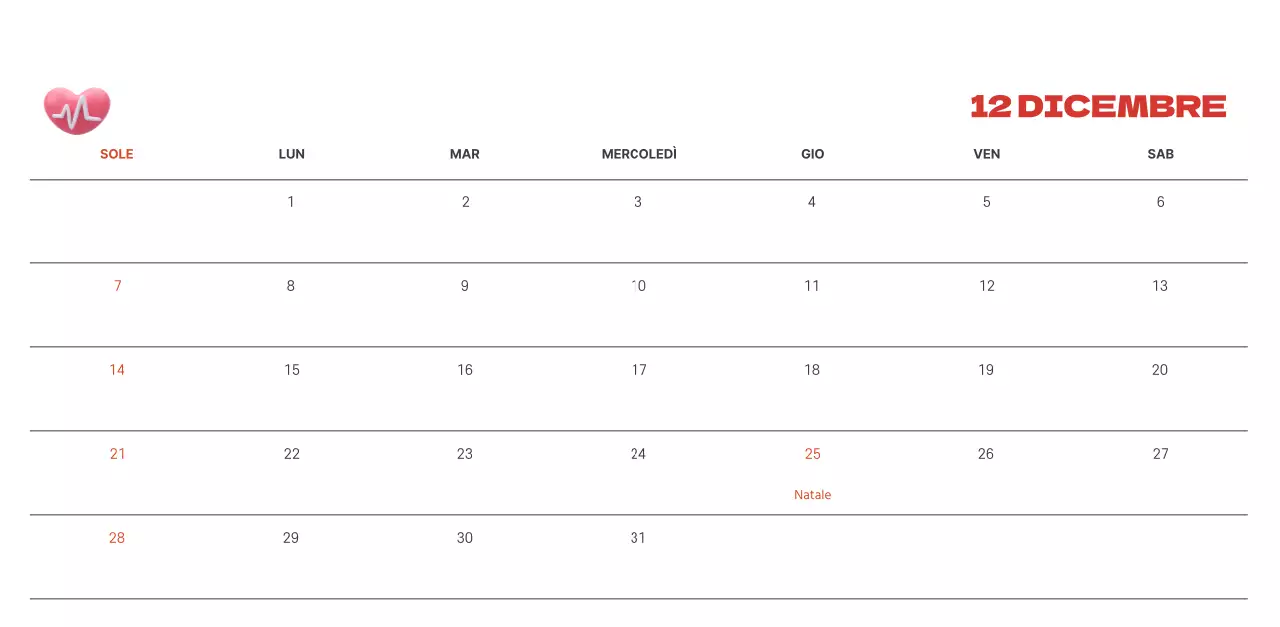 Un ospedale festivo con illustrazioni a tema salute e famiglia e accenti colorati