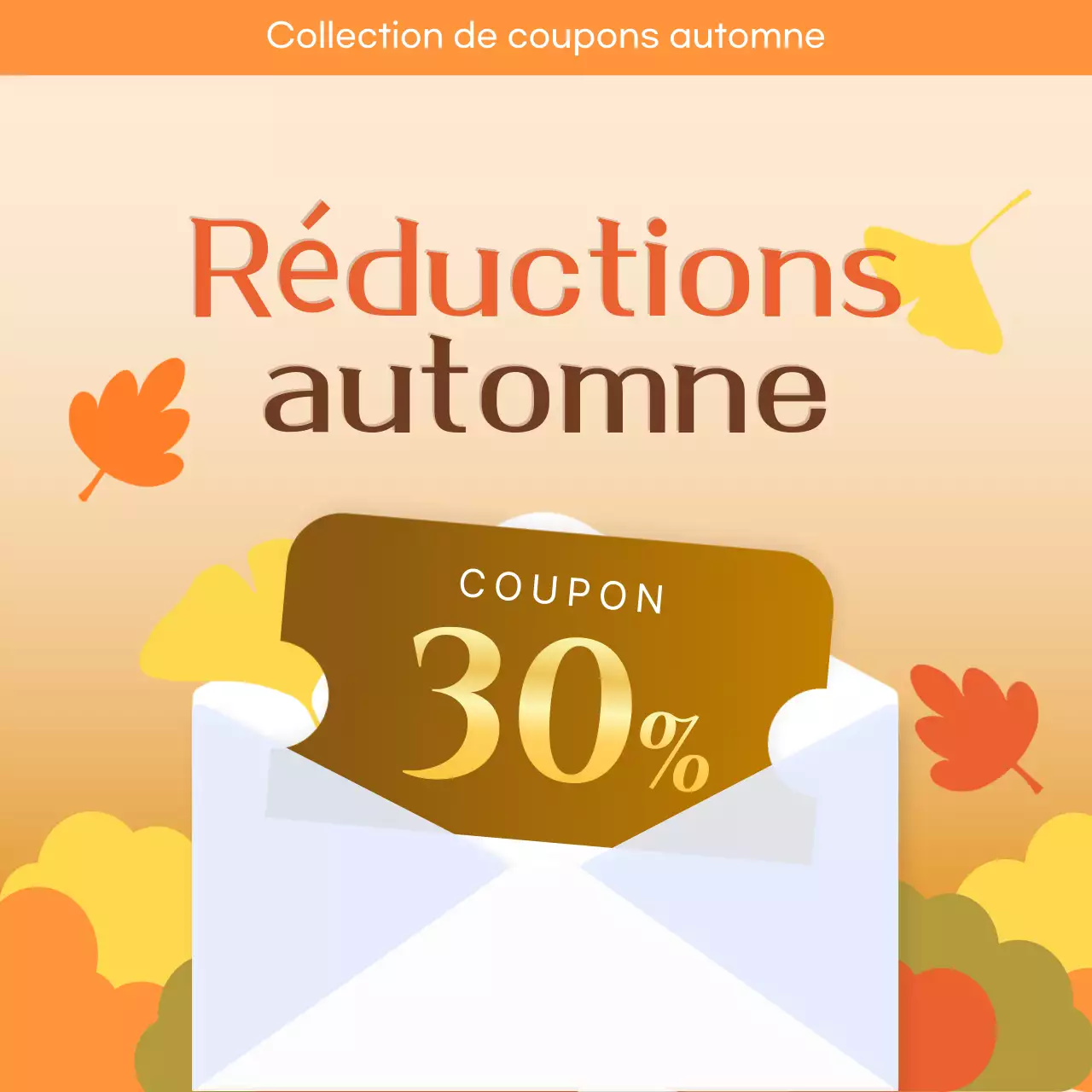 Promotion Orange Simple Discount