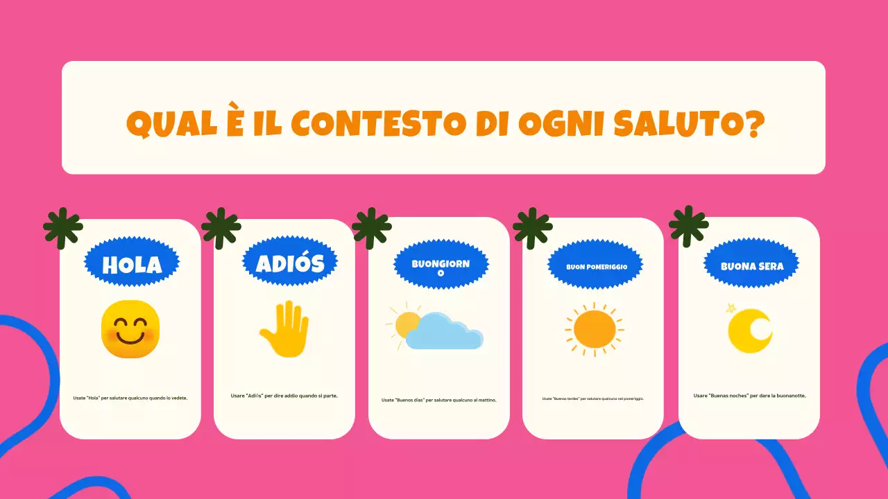 rosa blu colorato guida in classe