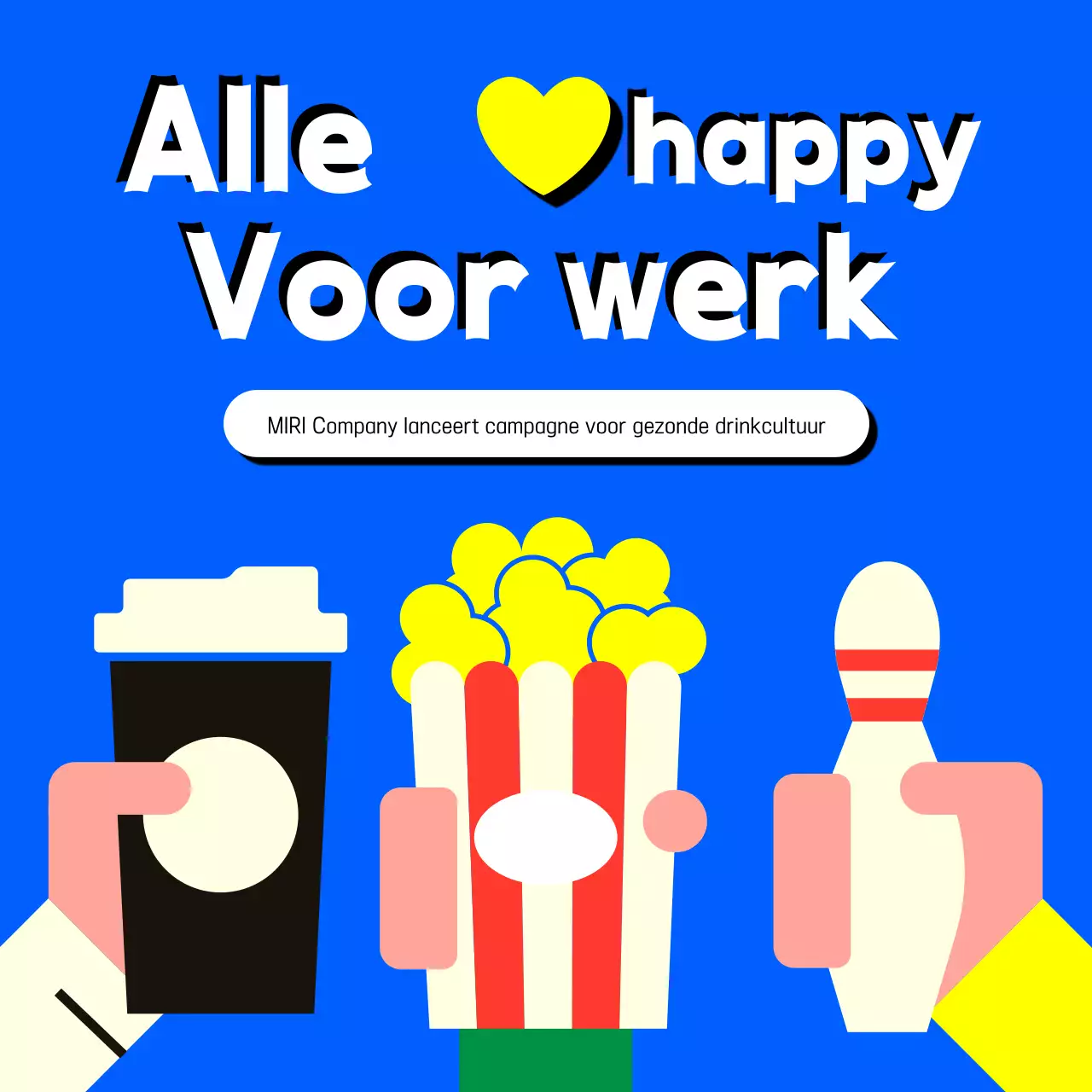 Een gids voor de blauwe popcultuur drinkcampagne
