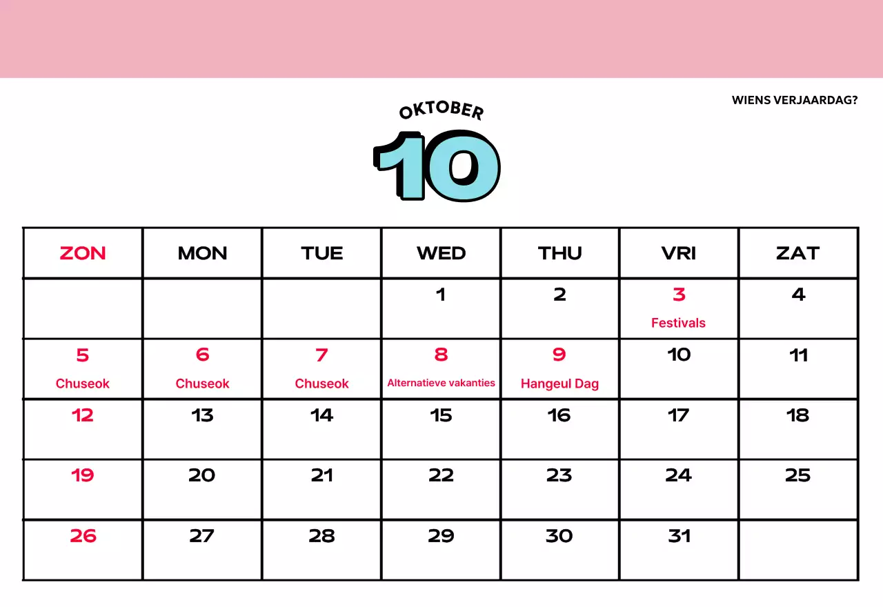 Kleurrijke kalenders met verschillende retro-illustraties