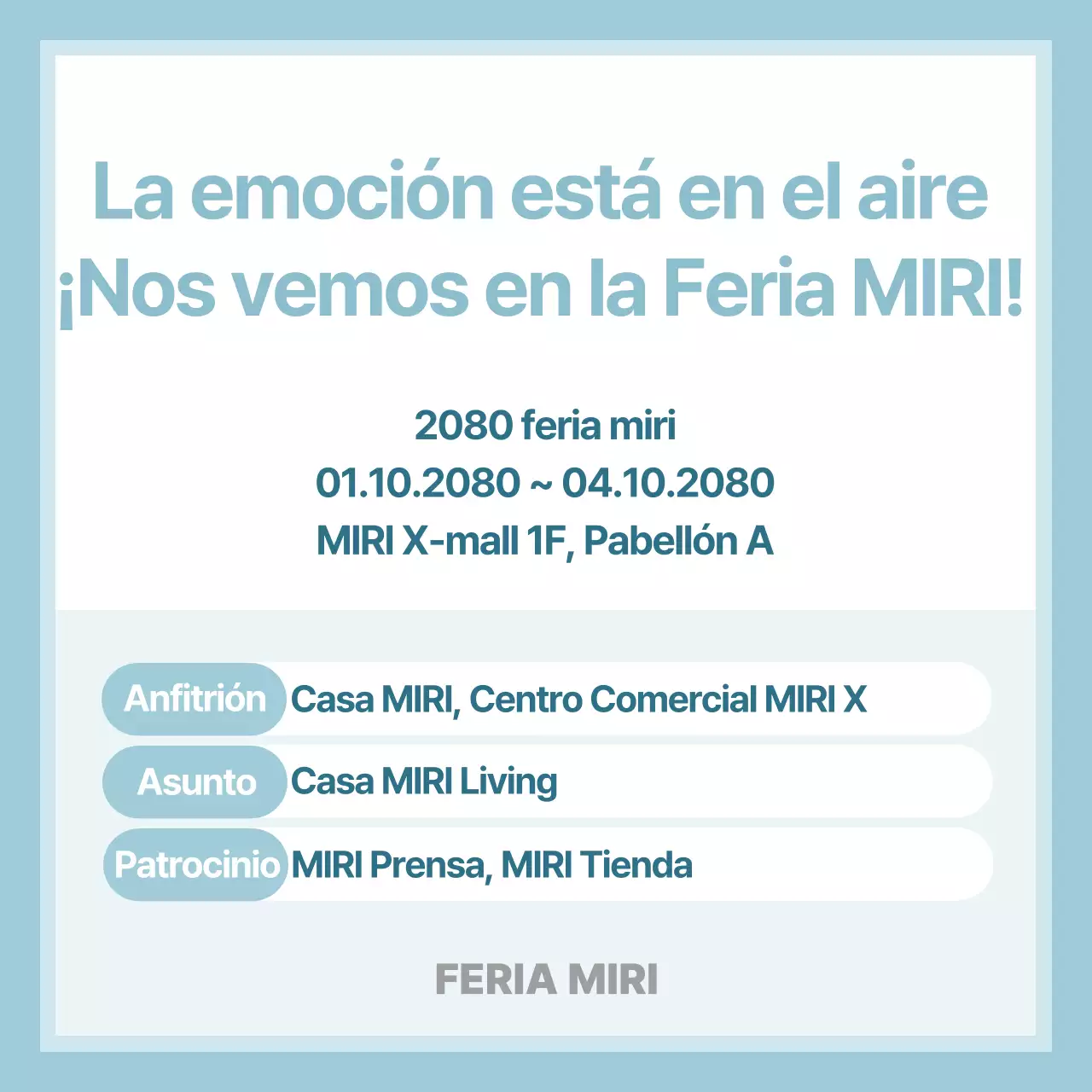 Azul claro simple entrega de información FAQ