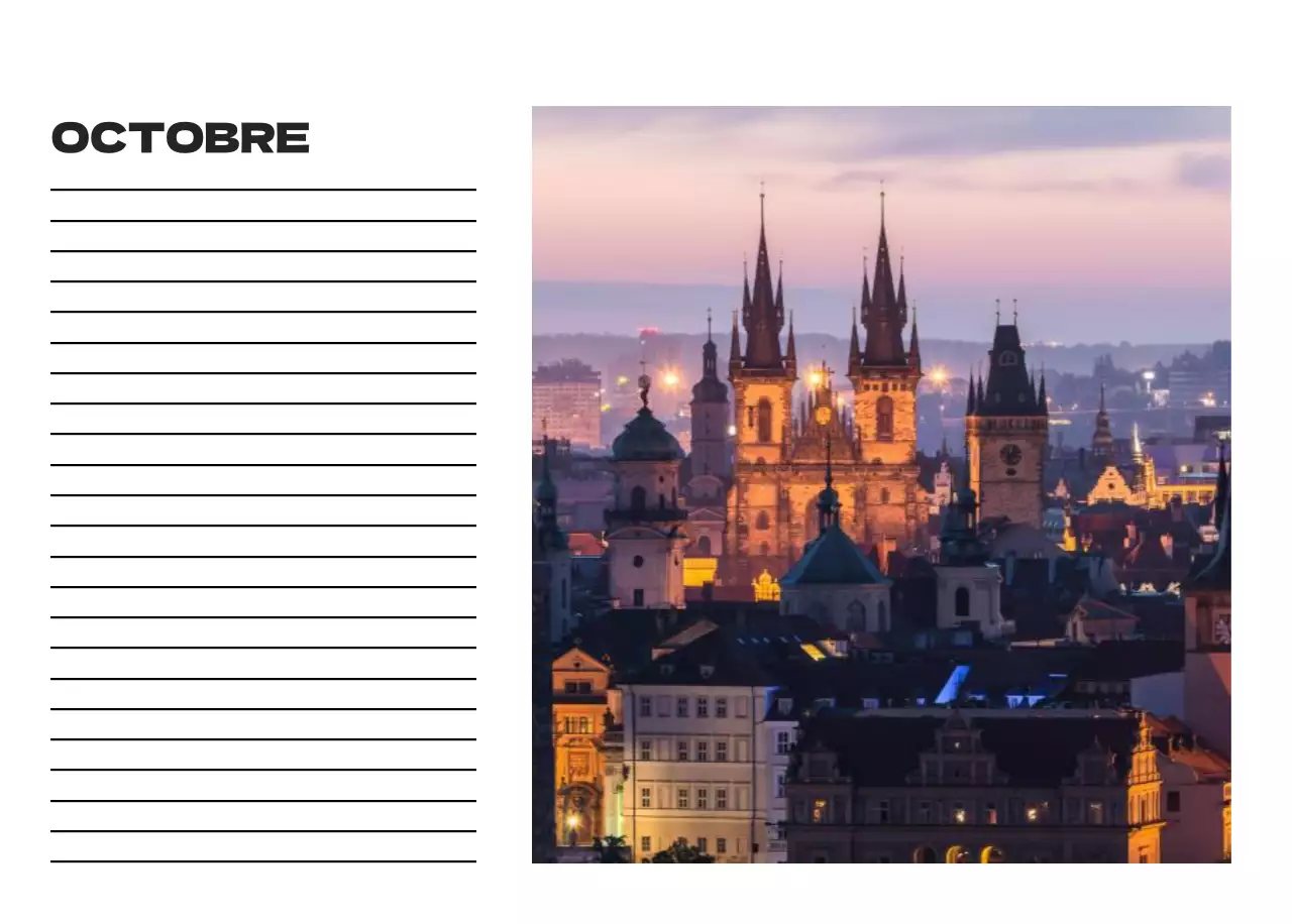 Calendrier de nettoyage des photos du ciel