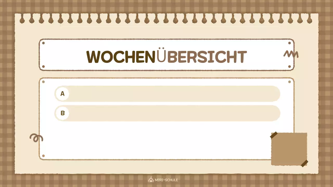 beige vintage class agenda