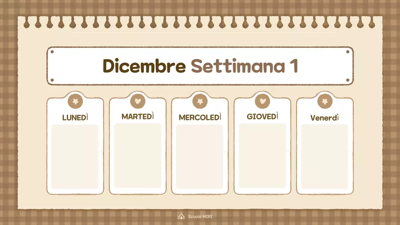 agenda di classe vintage beige