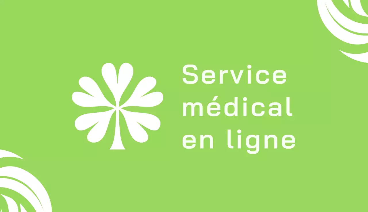 carte de visite de la télésanté verte et propre