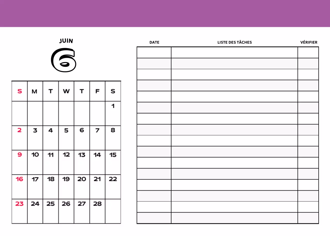 Calendriers colorés avec une variété d'illustrations rétro