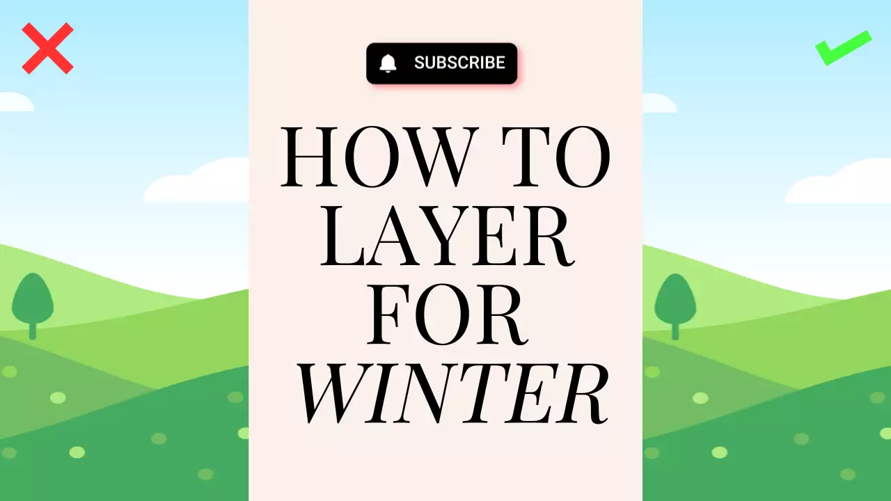 Beige Trendy Winter Guide YouTube Thumbnail