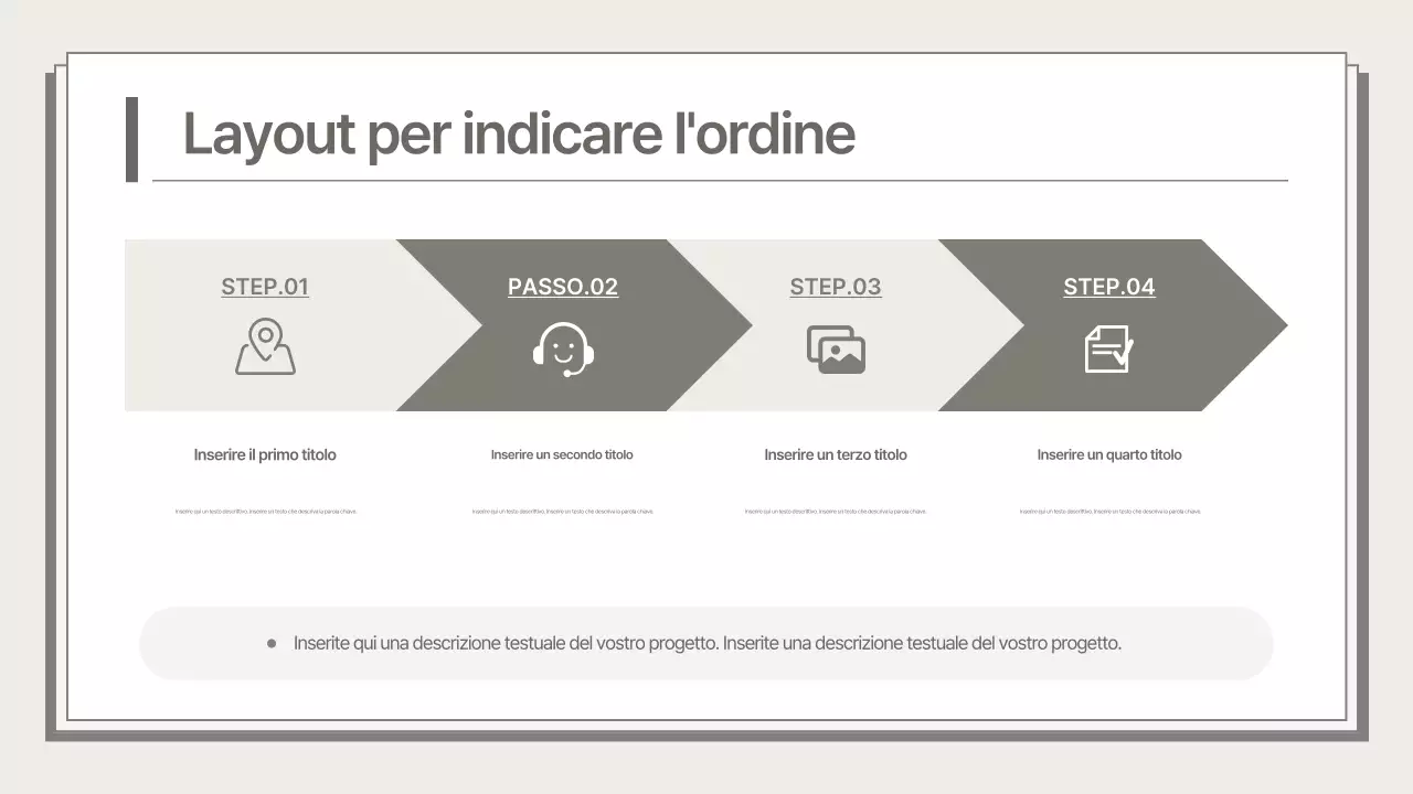 Un business plan pulito e beige