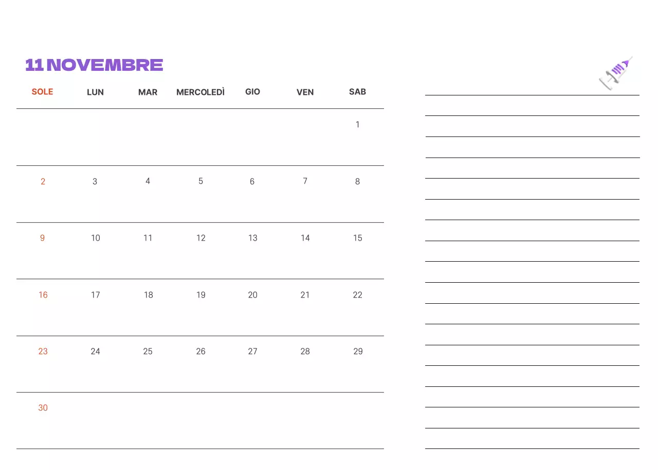 Un ospedale festivo con illustrazioni a tema salute e famiglia e accenti colorati