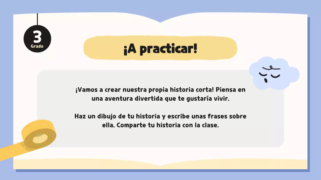 clase de literatura caprichosa azul