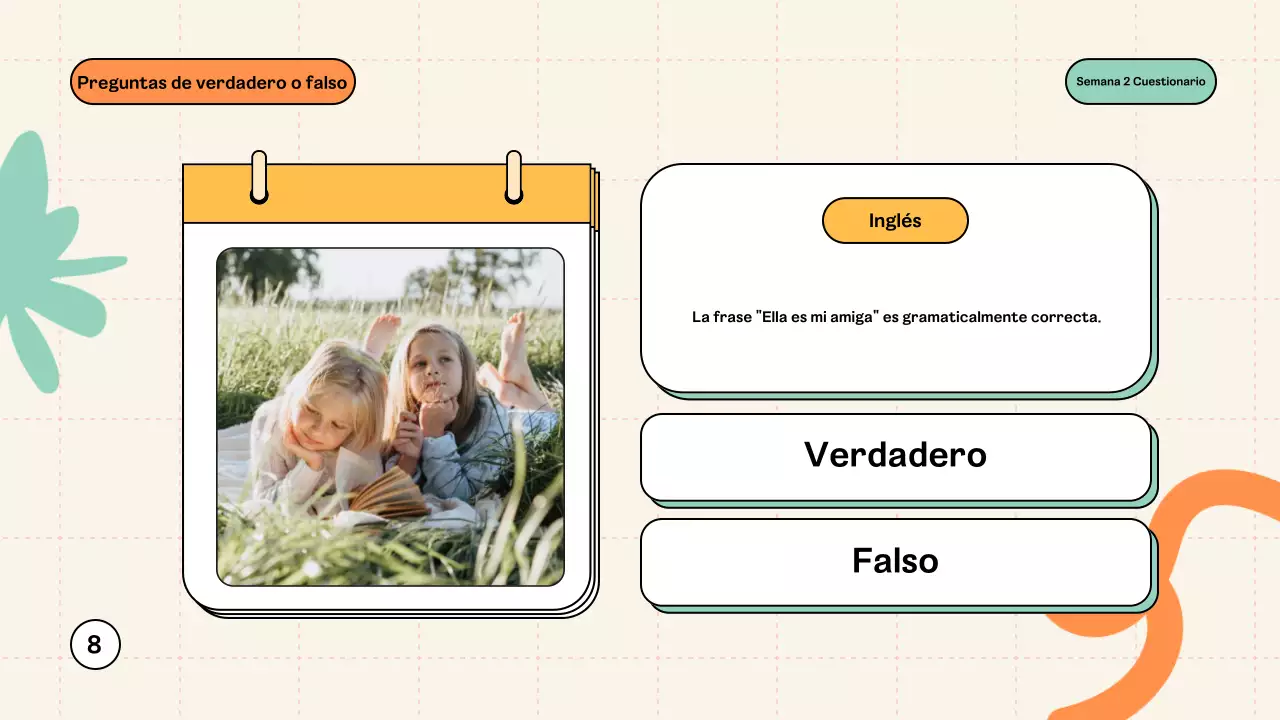 Mint Modern Quiz Material de clase