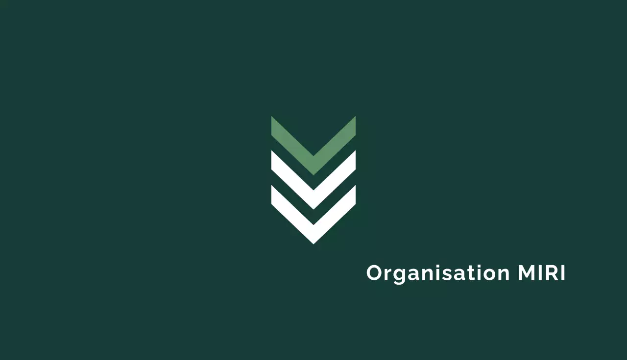 Carte de visite minimale verte