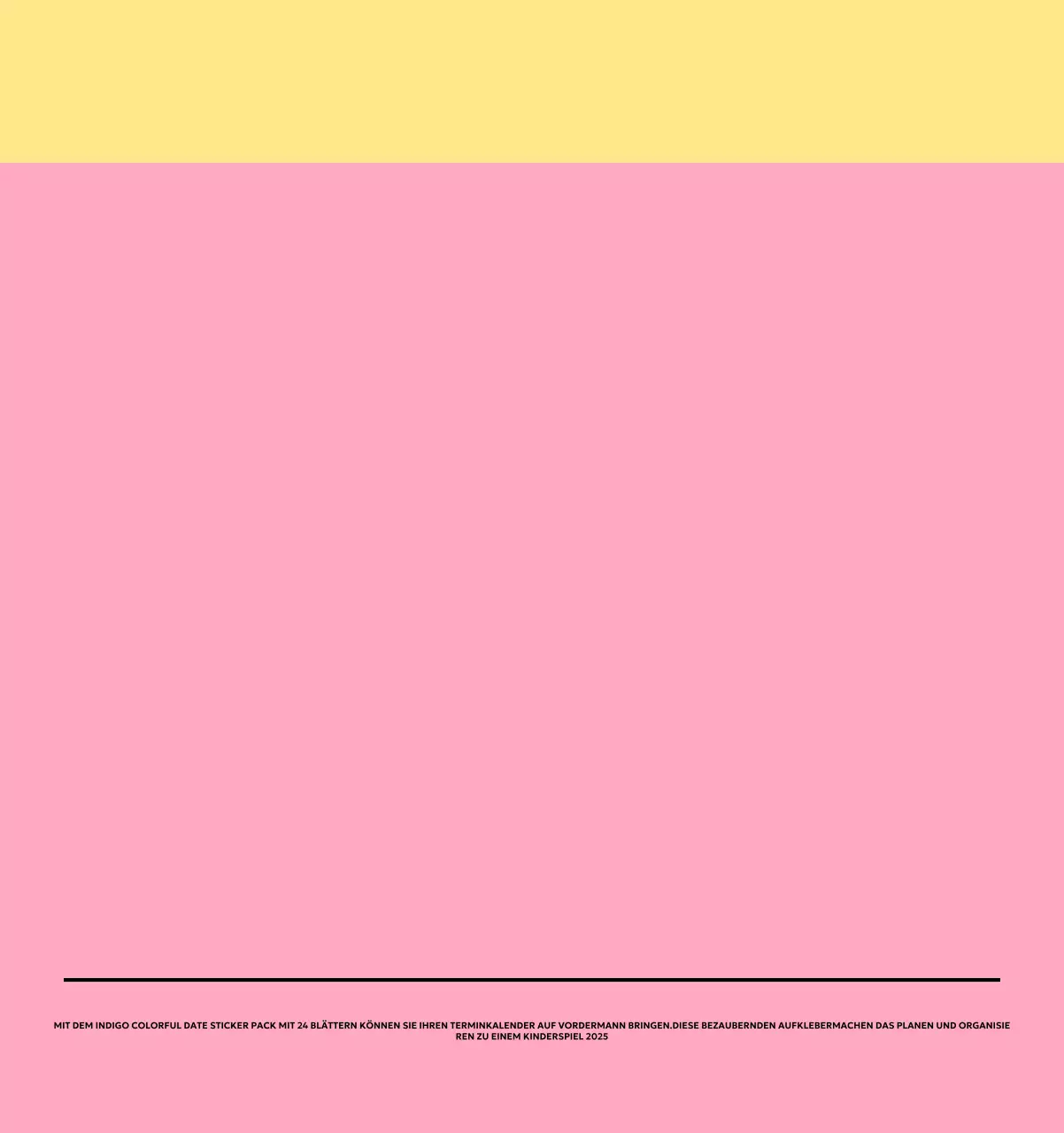 Bunte Kalender mit einer Vielzahl von Retro-Illustrationen