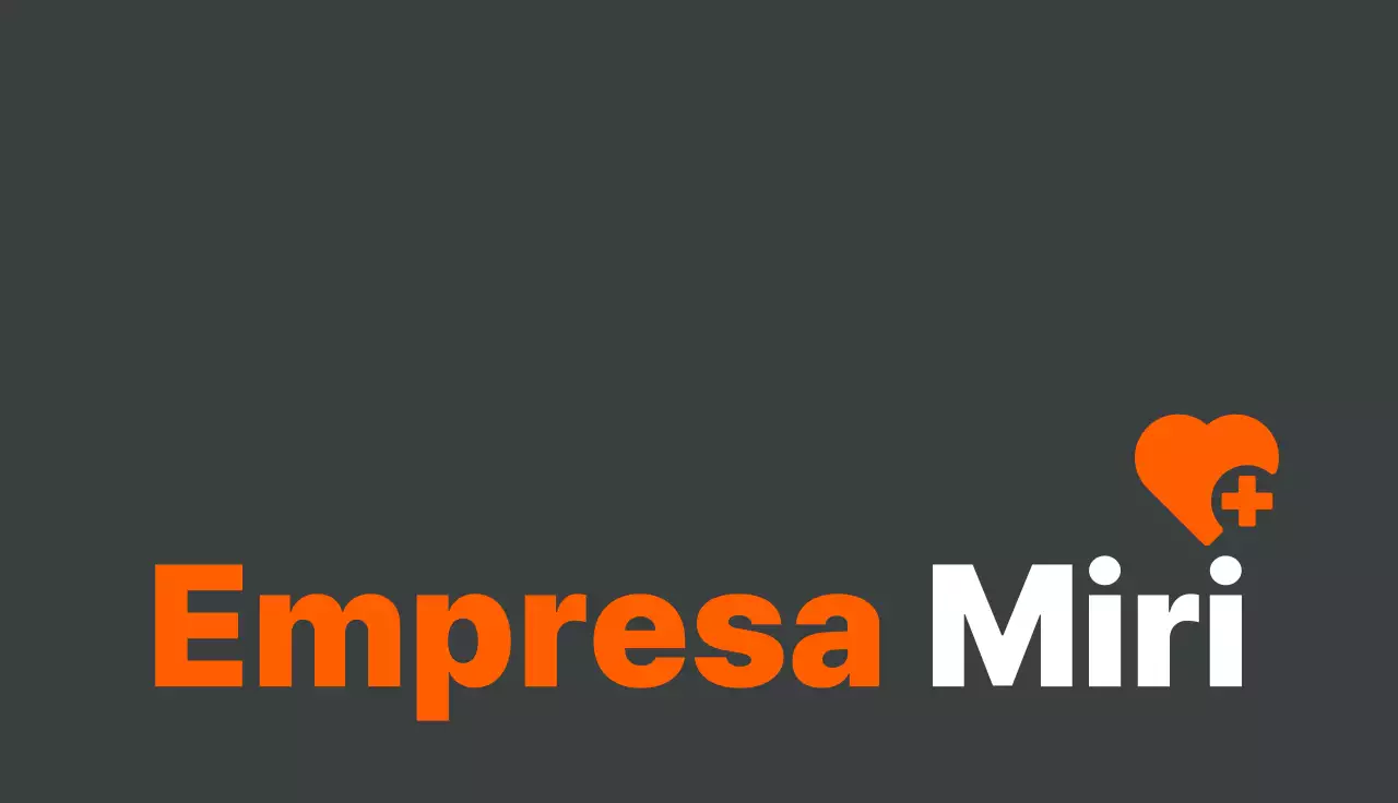 Gris naranja y blanco tarjeta de visita telesalud estilo minimalista