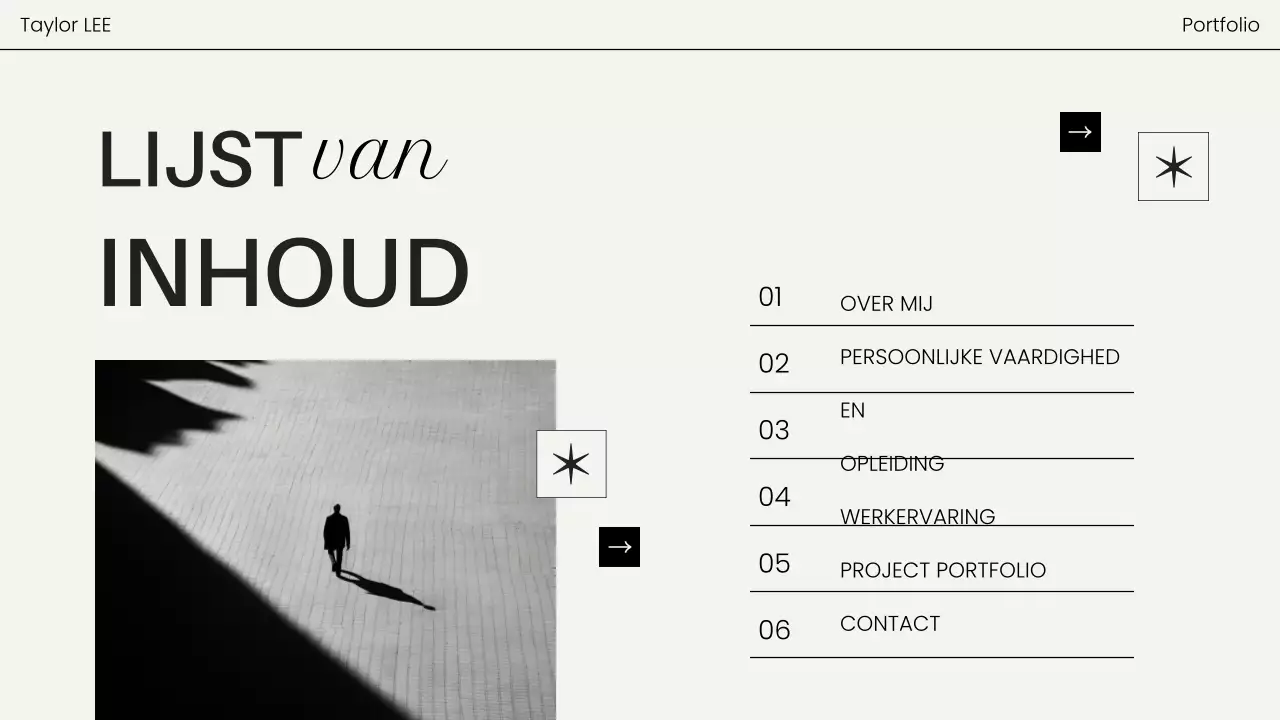 portfolio zwarte moderne fotografie