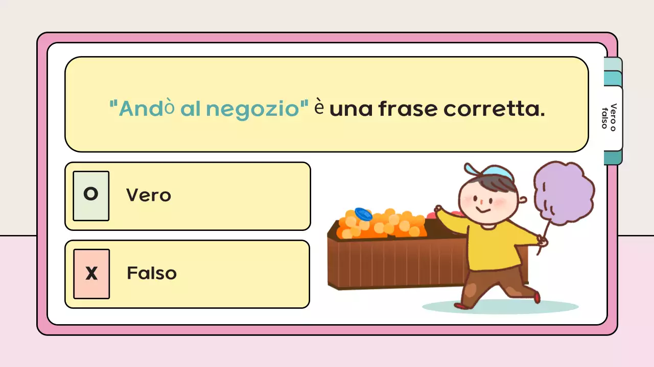 materiale di studio del quiz giocoso rosa
